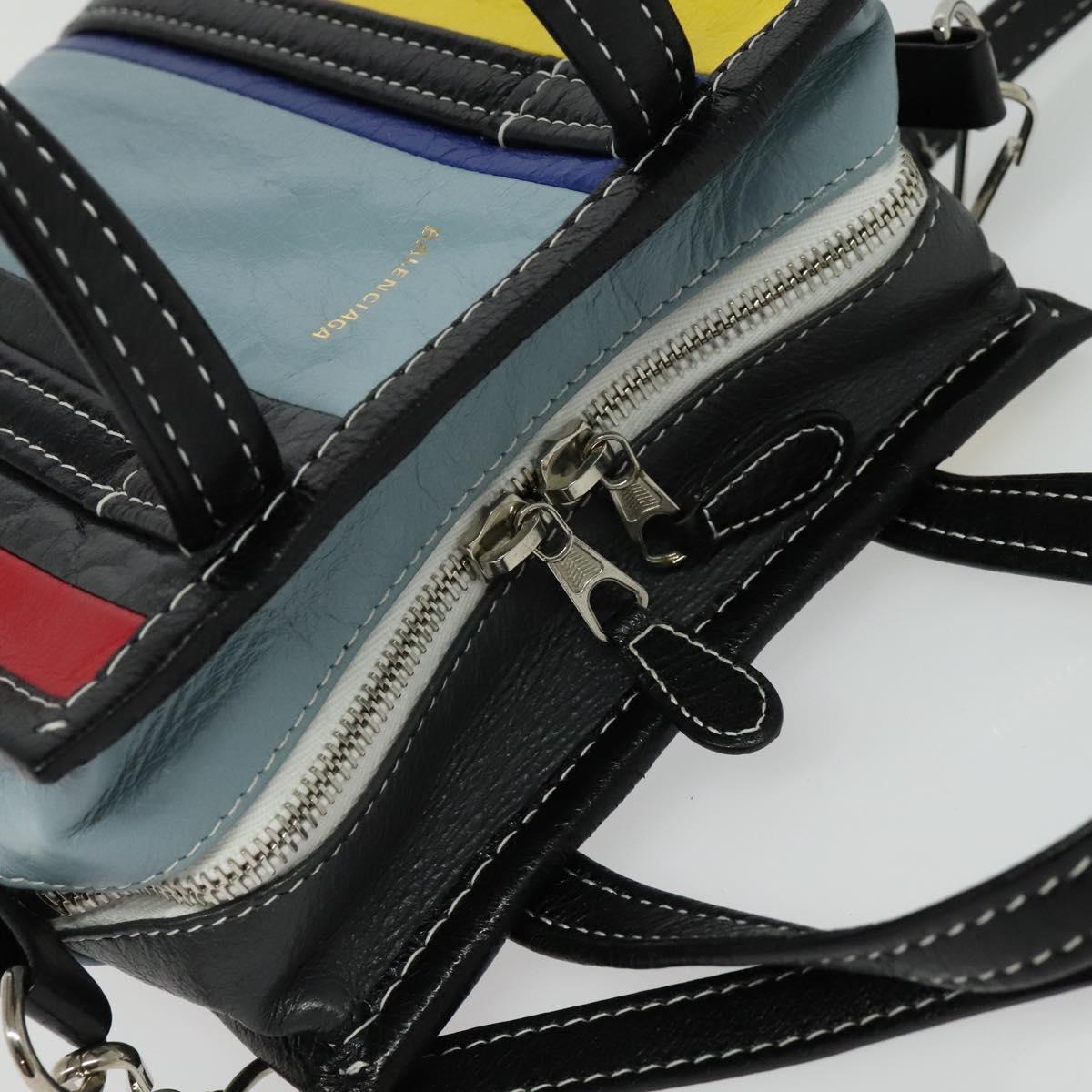 Balenciaga Bazar, Multicolour, Leather, handbag