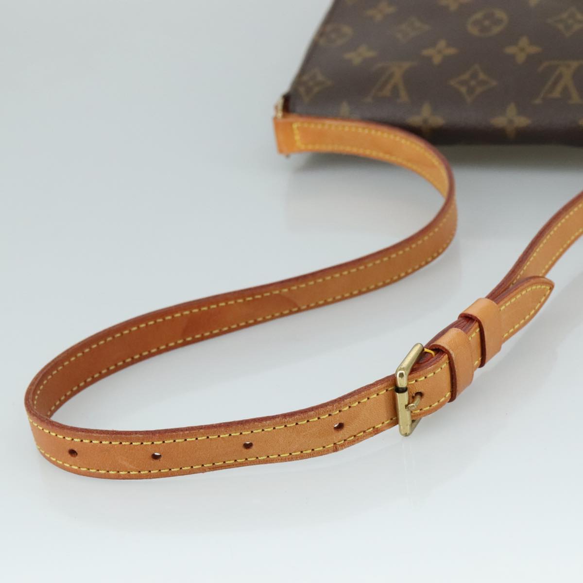 Louis Vuitton Musette Salsa Handbag Monogram Canvas, BROWN, CANVAS, Handbag