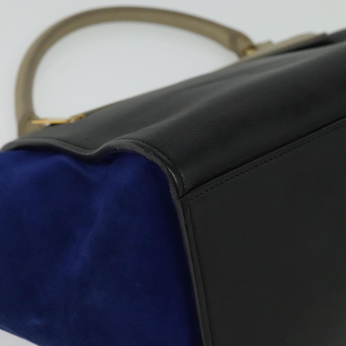 Céline Trapèze, Multicolour, Leather, handbag