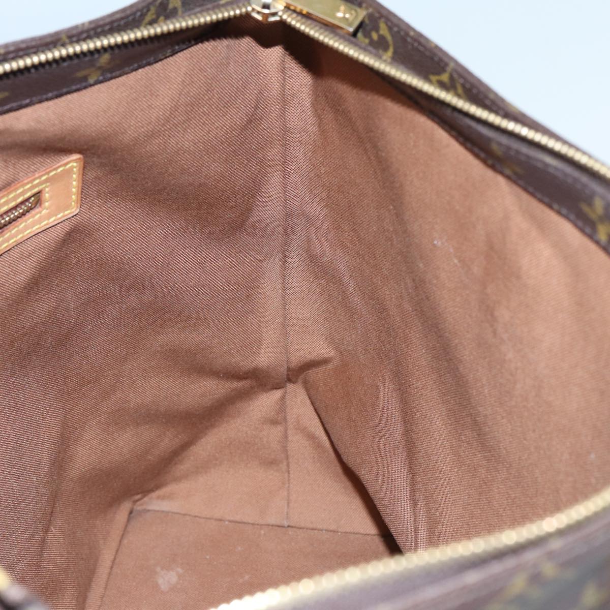 Louis Vuitton Mezzo, Brown, Canvas, tote