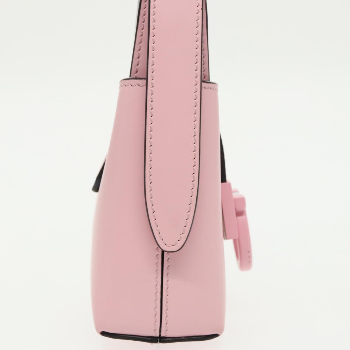 Salvatore Ferragamo Gancini, Pink, Leather, handbag