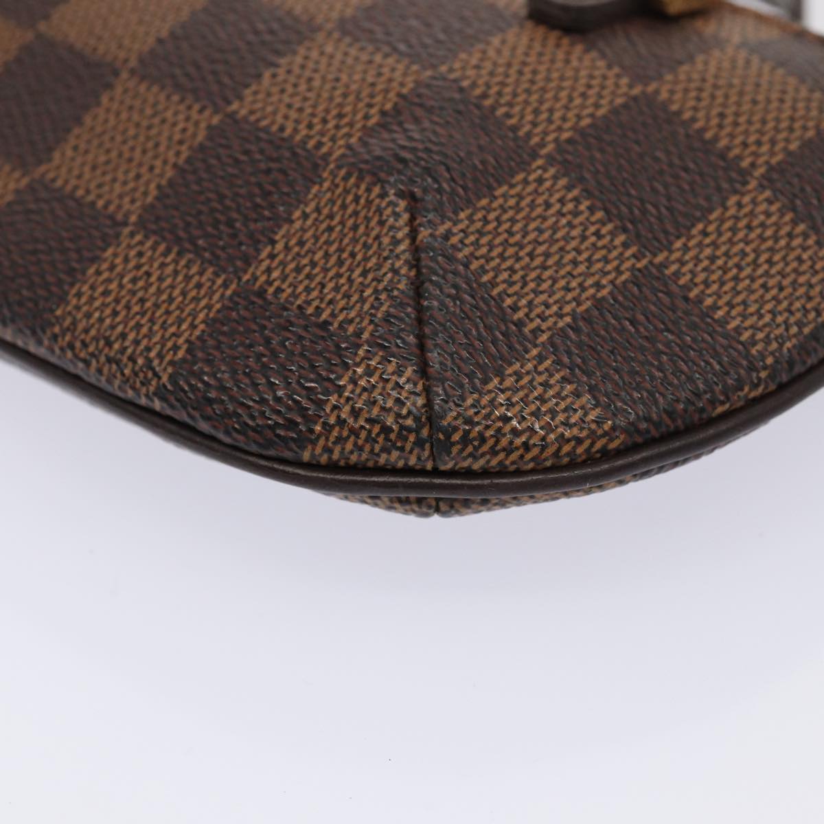 Louis Vuitton Manosque, Brown, Canvas, clutch