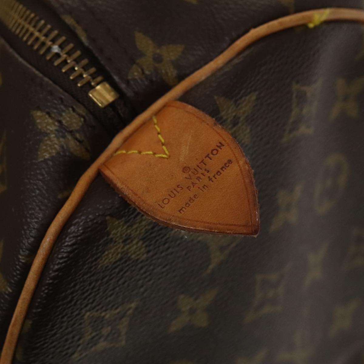 Louis Vuitton Keepall 60, Brown, Canvas, travel