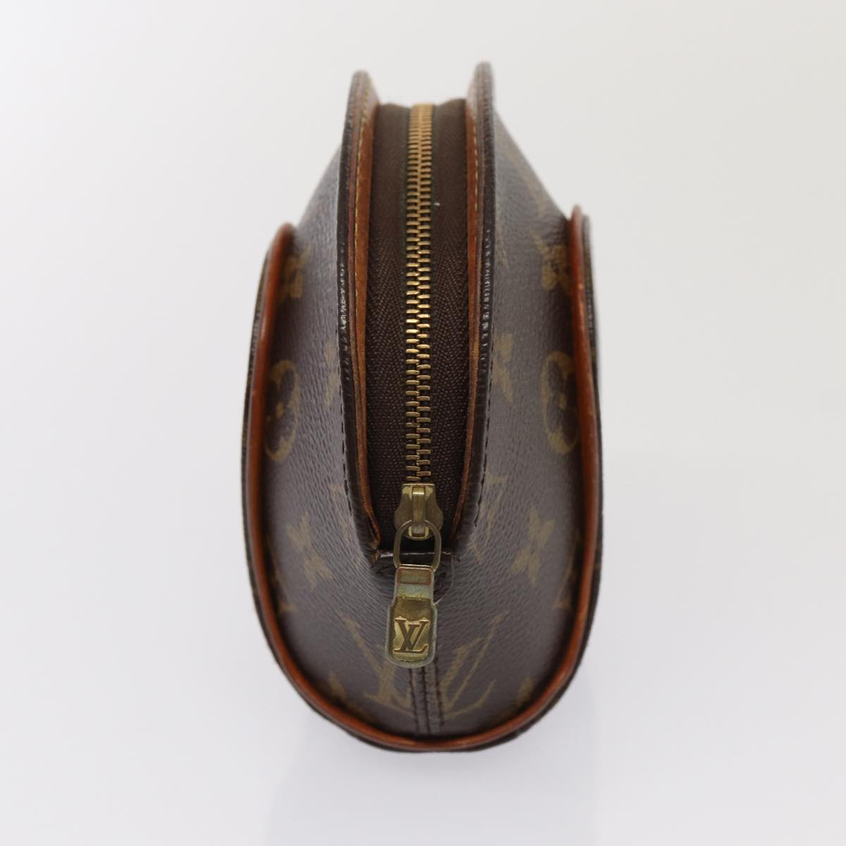 Louis Vuitton Ellipse, Brown, Canvas, clutch