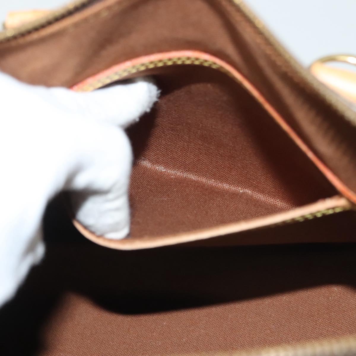 Louis Vuitton Alma, Brown, Canvas, handbag