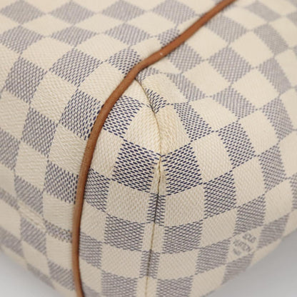 Louis Vuitton Totally, White, Canvas, tote