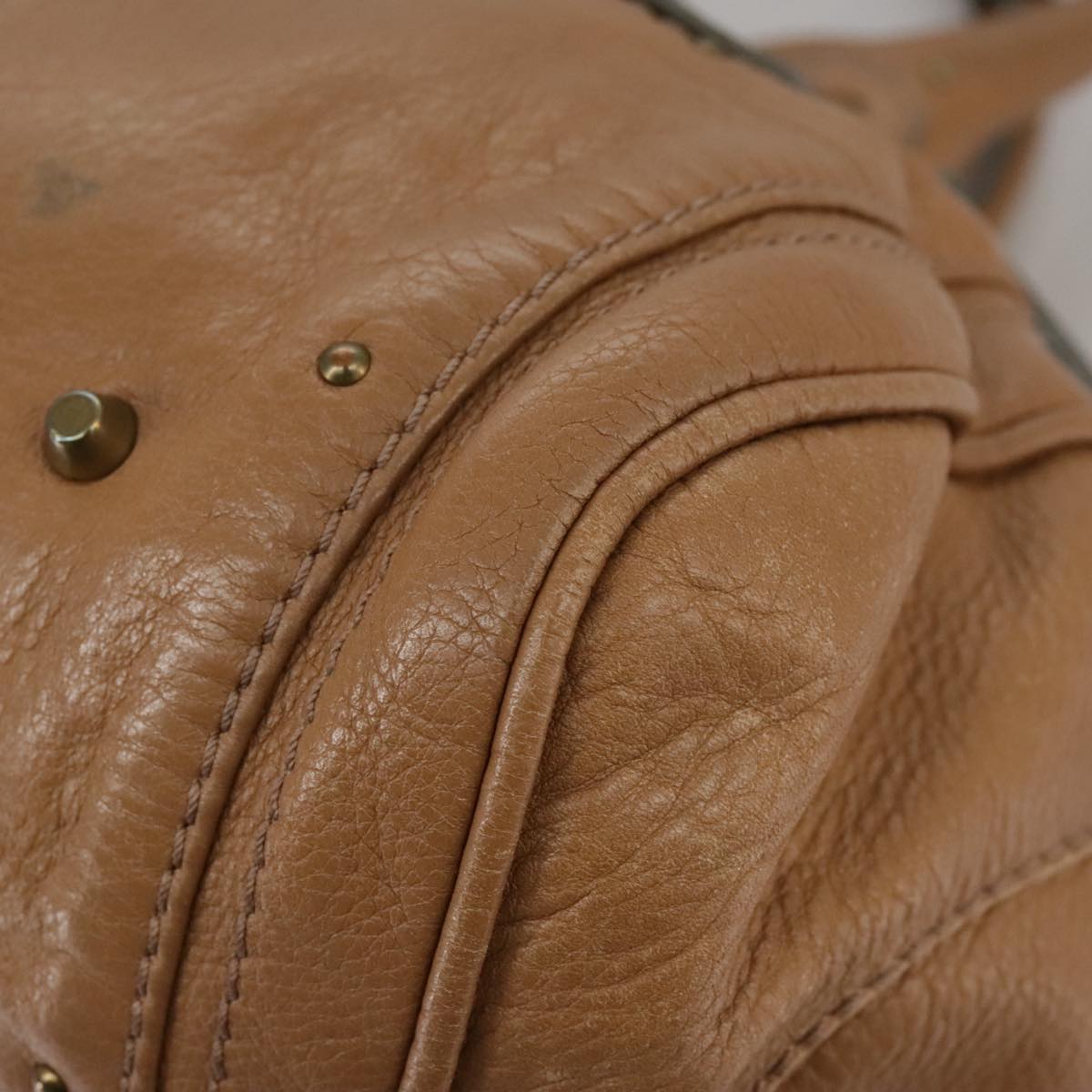 Chloé Paddington, Brown, Leather, handbag