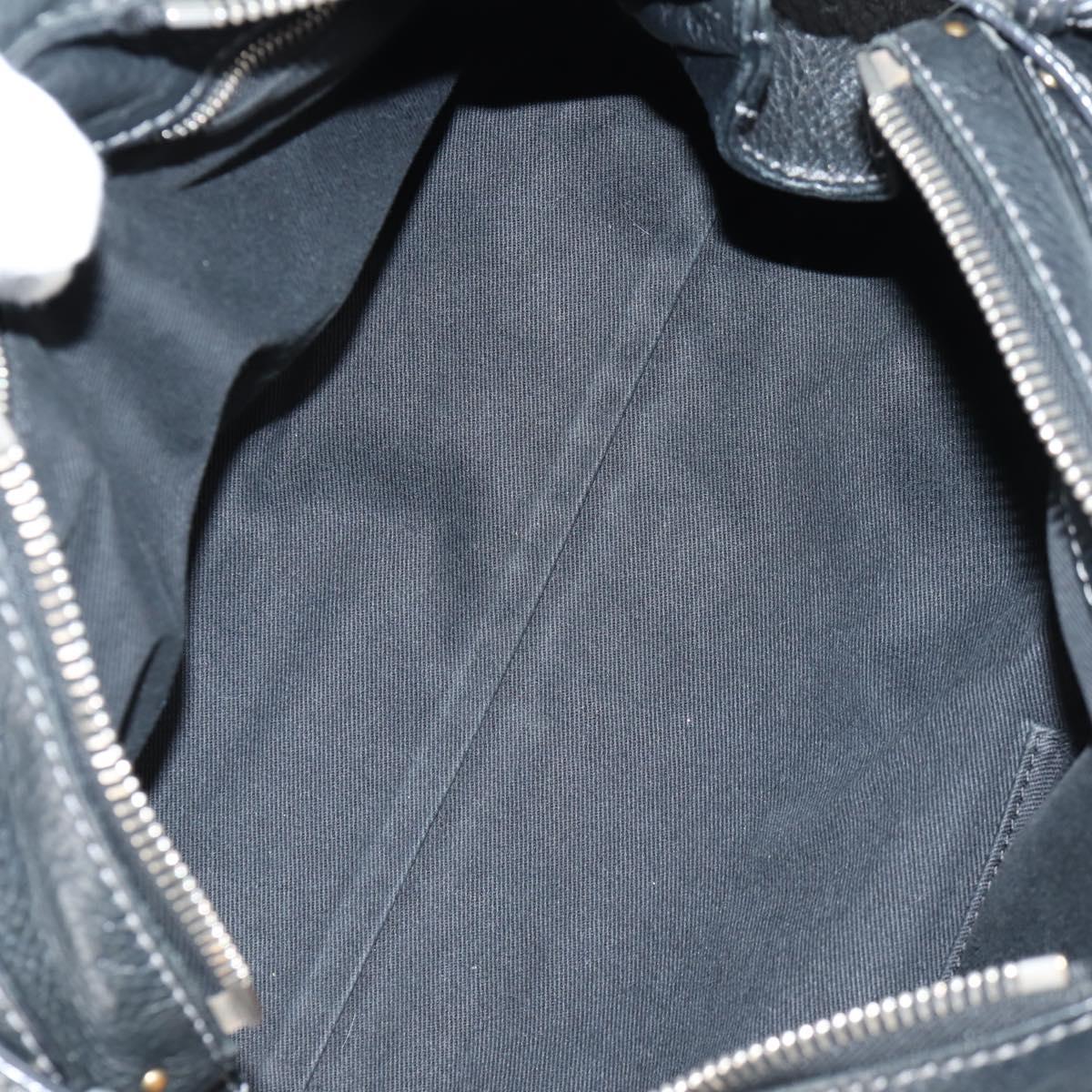 Chloé Paddington, Black, Leather, handbag