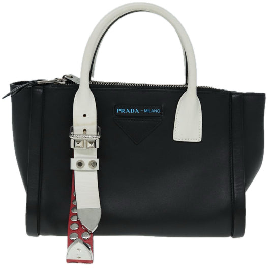 Prada Concept, Black, Leather, handbag