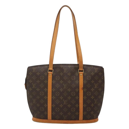 Louis Vuitton Babylone, Brown, Canvas, tote