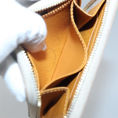 Louis Vuitton Zippy coin purse, Beige, Canvas, wallet