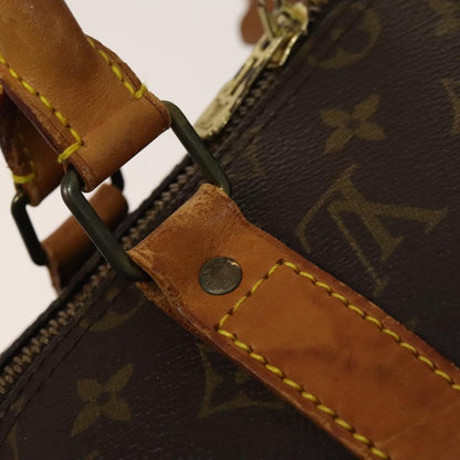Louis Vuitton Keepall Bandouliere 50, Brown, Canvas, travel