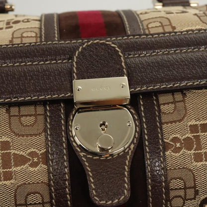 Gucci Sherry, Brown, Canvas, handbag
