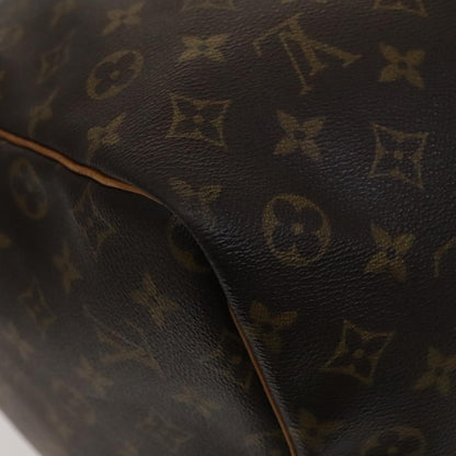 Louis Vuitton Keepall 60, Brown, Canvas, travel