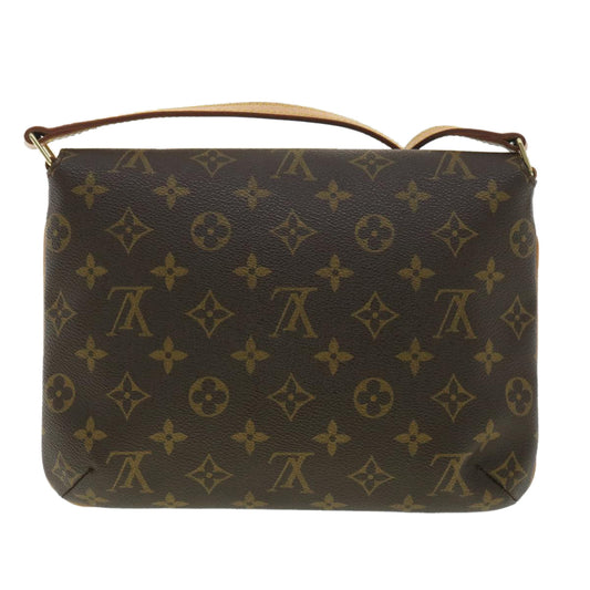 Louis Vuitton Musette Tango, Brown, Canvas, shoulder