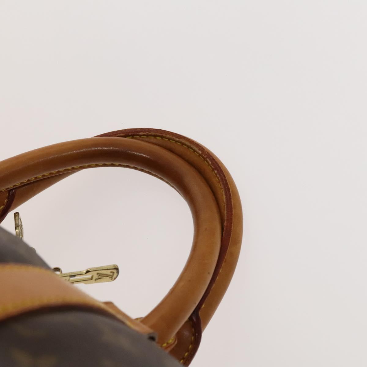 Louis Vuitton Keepall Bandoulière 55, Brown, Canvas, travel