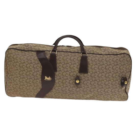Céline Macadam, Beige, Canvas, travel
