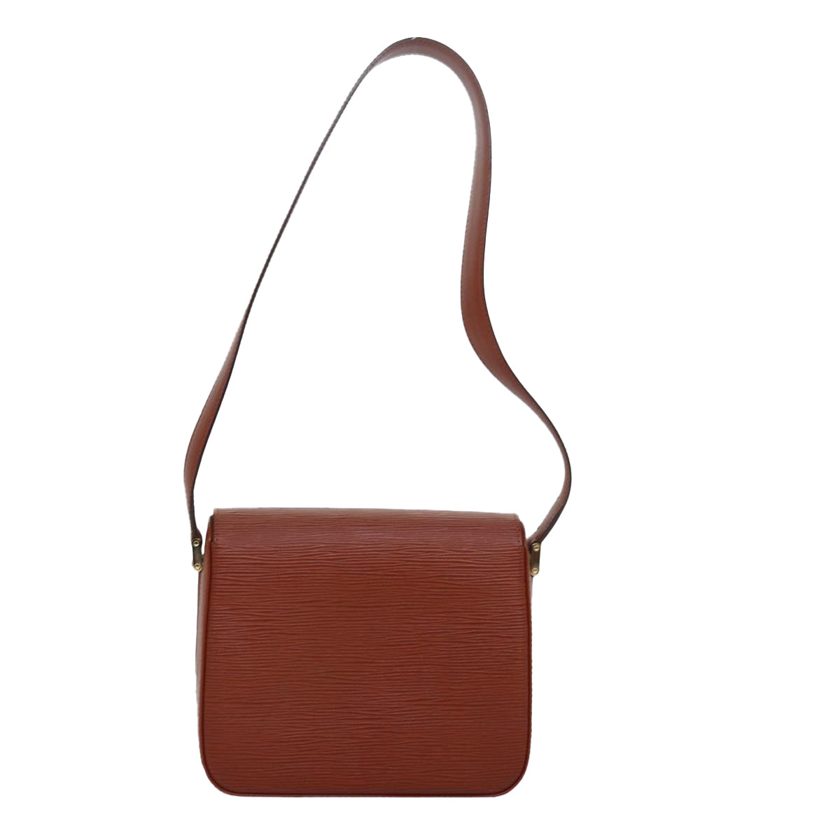 Louis Vuitton buci, Brown, Leather, shoulder