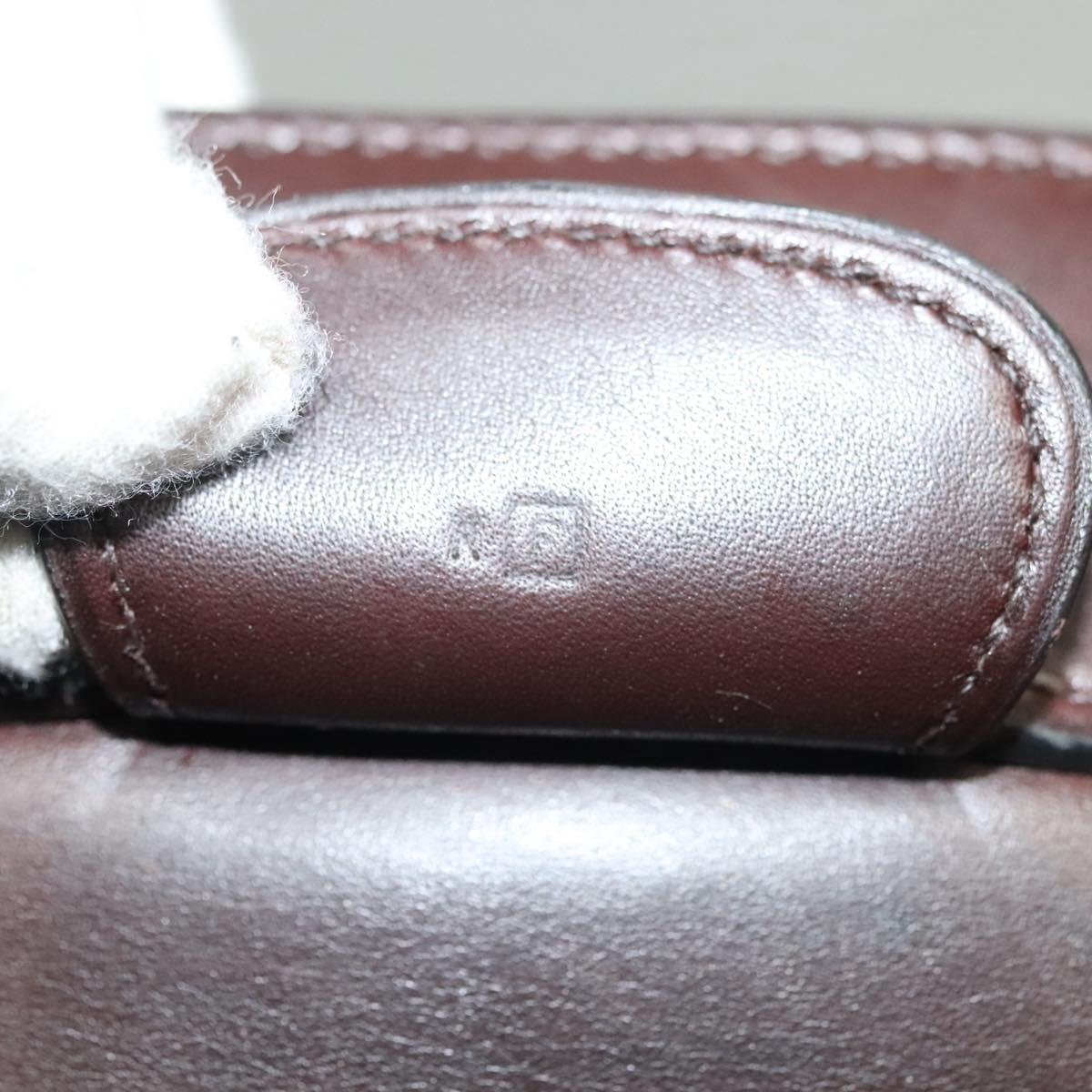 Hermès, Brown, Leather, shoulder