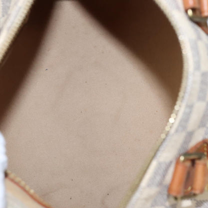 Louis Vuitton Speedy 25, White, Canvas, handbag