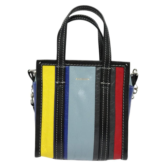 Balenciaga Bazar, Multicolour, Leather, handbag