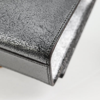 Saint Laurent Kate, Silver, Leather, shoulder