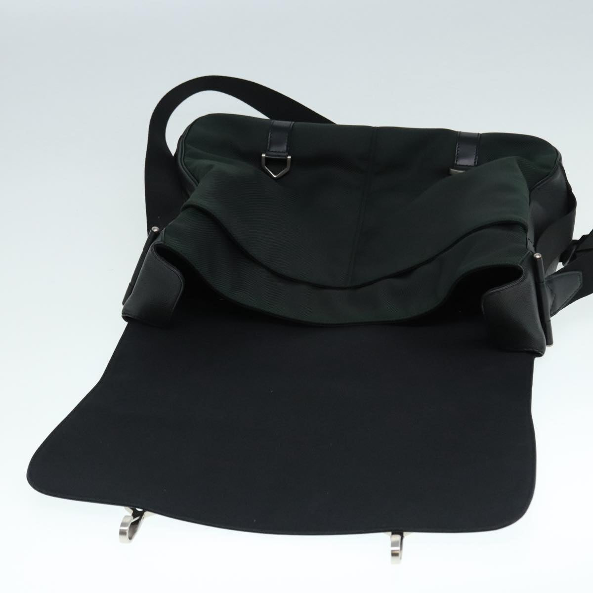 Louis Vuitton Dersou, Black, Leather, shoulder