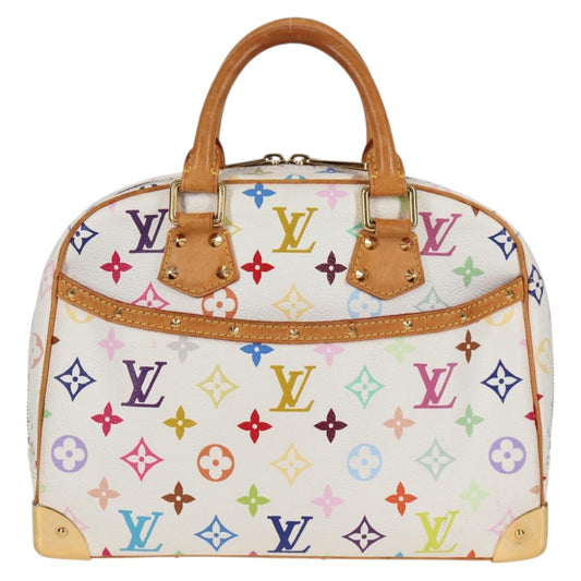 Louis Vuitton Trouville, White, Canvas, handbag