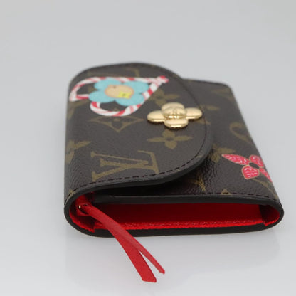 Louis Vuitton Rosalie, Brown, Canvas, wallet