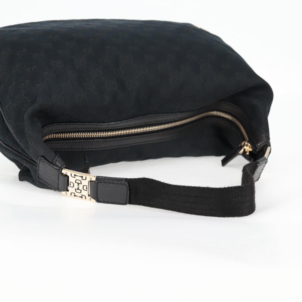 Gucci GG canvas, Black, Canvas, shoulder