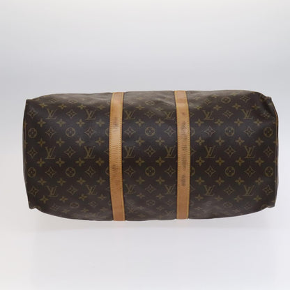 Louis Vuitton Keepall 50, Brown, Canvas, travel
