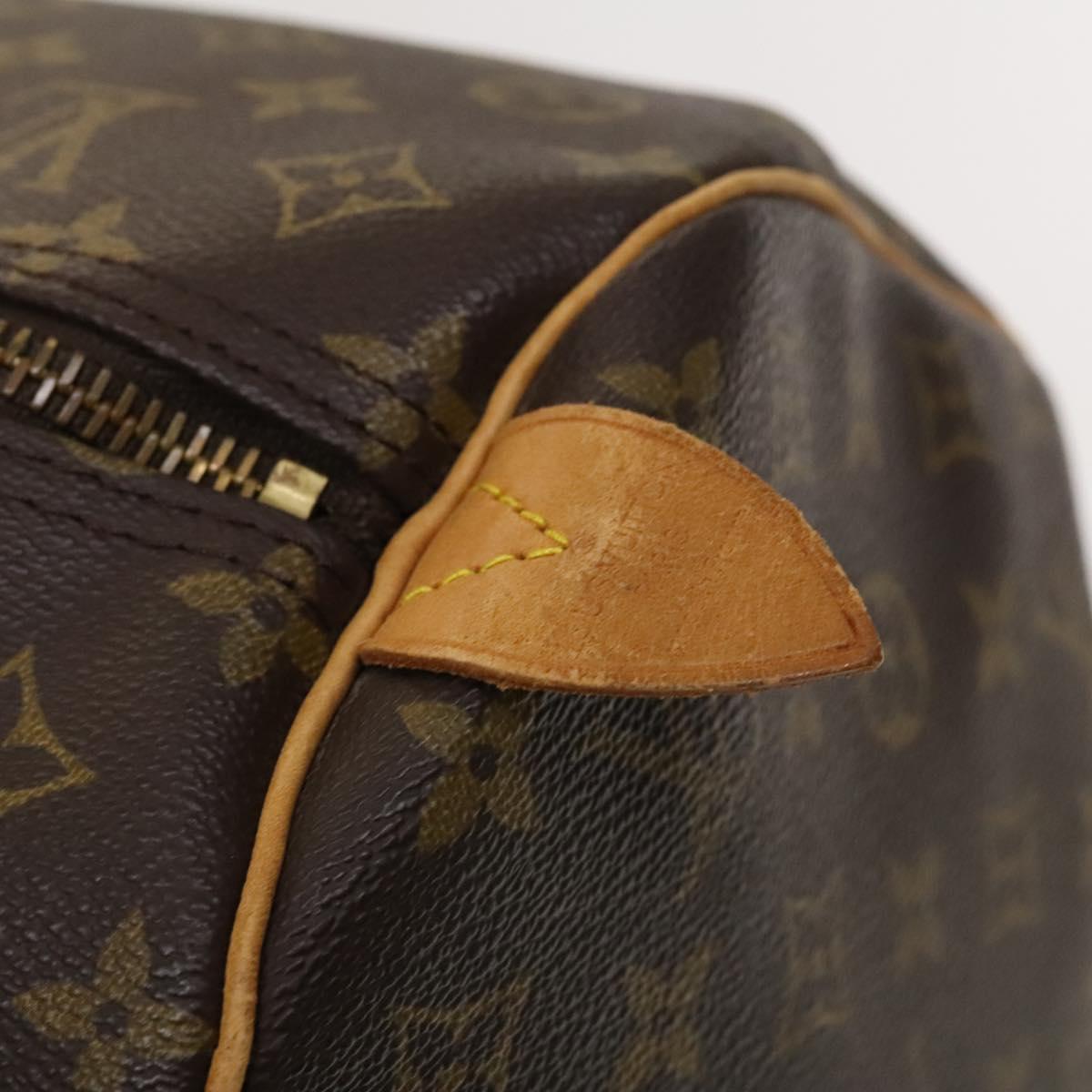 Louis Vuitton Keepall 60, Brown, Canvas, travel