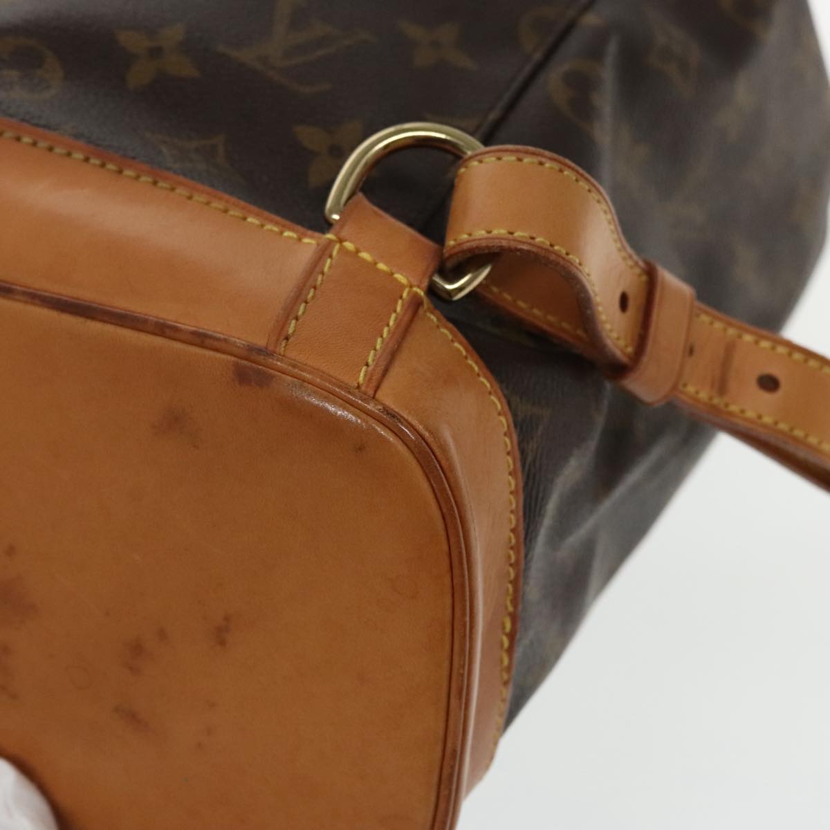 Louis Vuitton Montsouris GM, Brown, Canvas, backpack