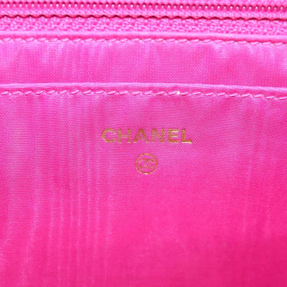 Chanel Coco Mark, Pink, Leather, clutch