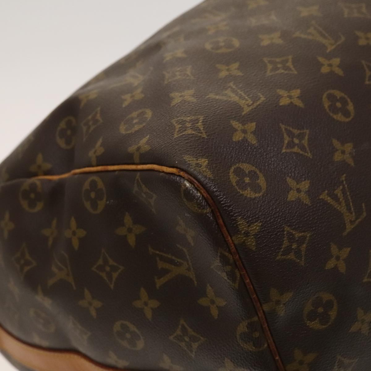 Louis Vuitton Keepall Bandoulière 60, Brown, Canvas, travel