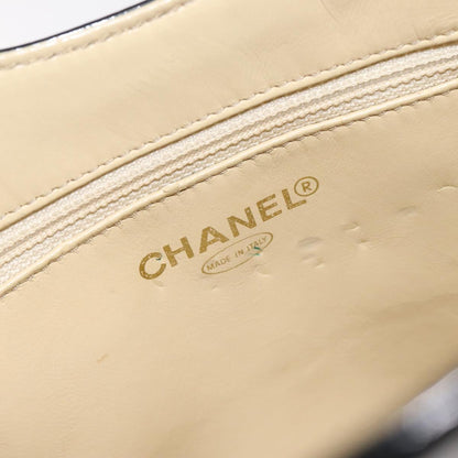 Chanel Chocolate bar, White, Leather, tote