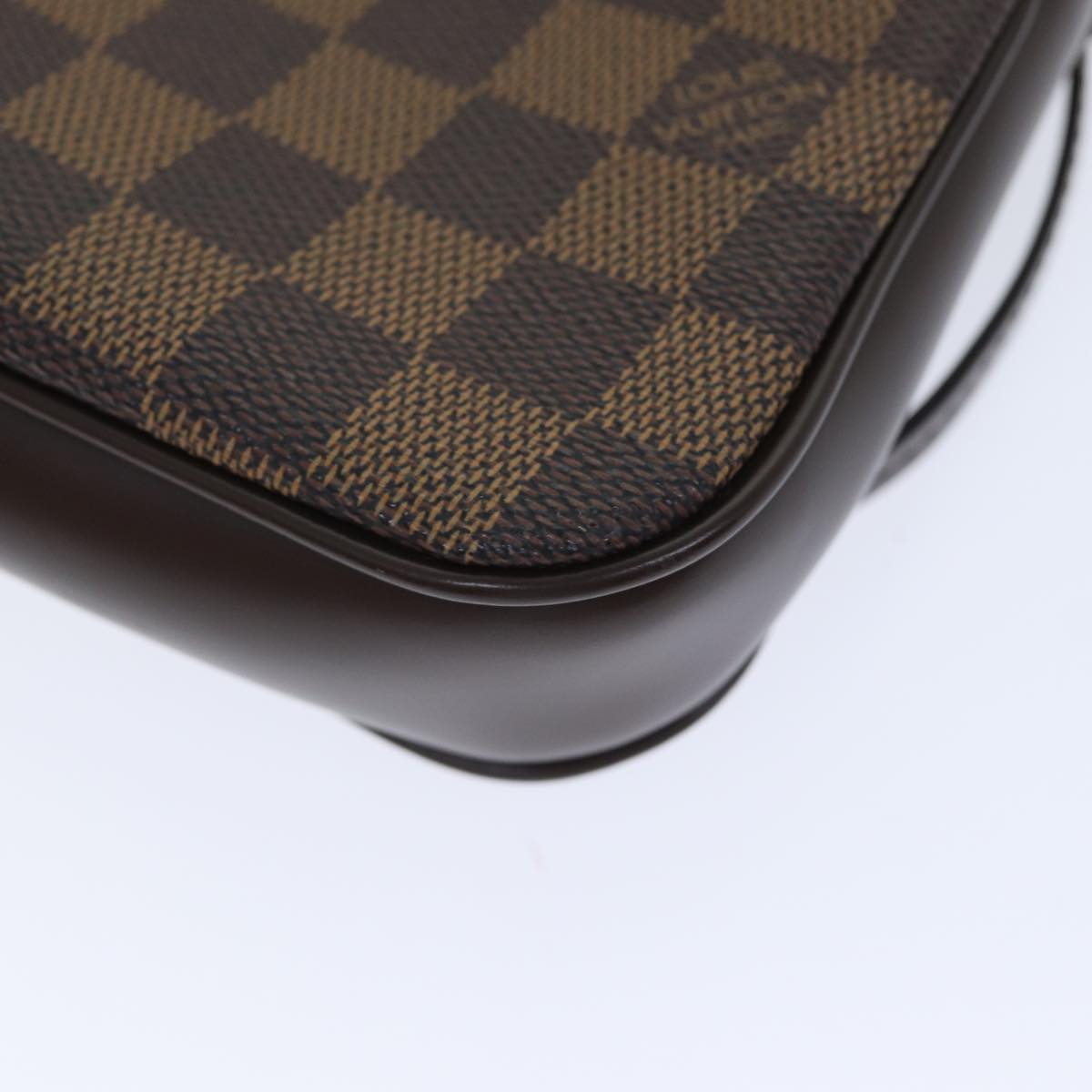 Louis Vuitton Pochette Accessoire, Brown, Canvas, clutch