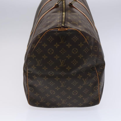 Louis Vuitton Keepall 60, Brown, Canvas, travel
