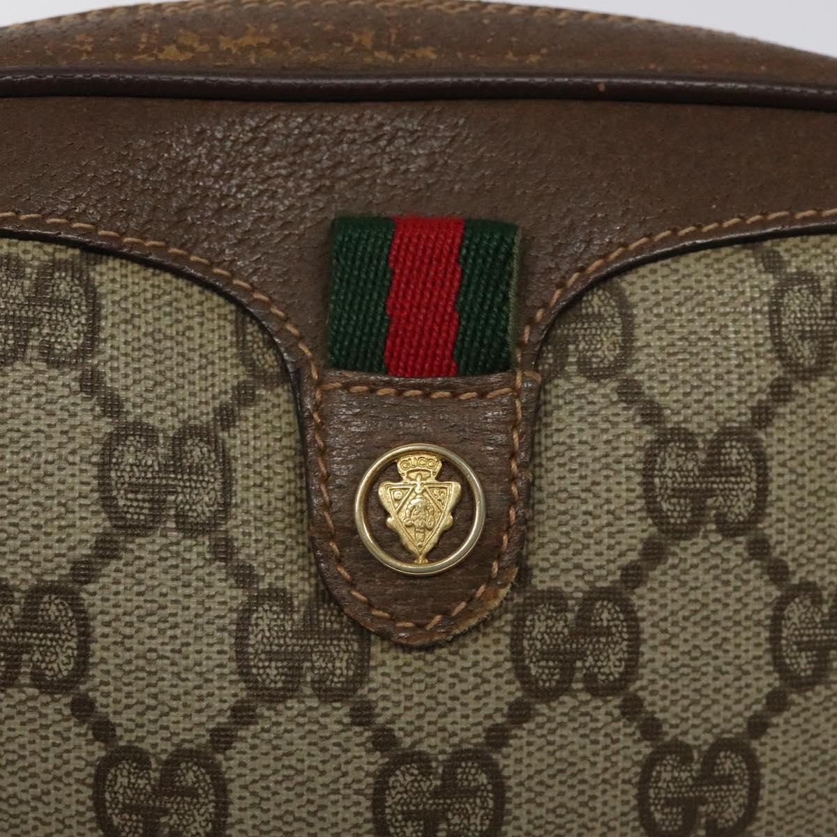 Gucci Ophidia, Beige, Canvas, shoulder