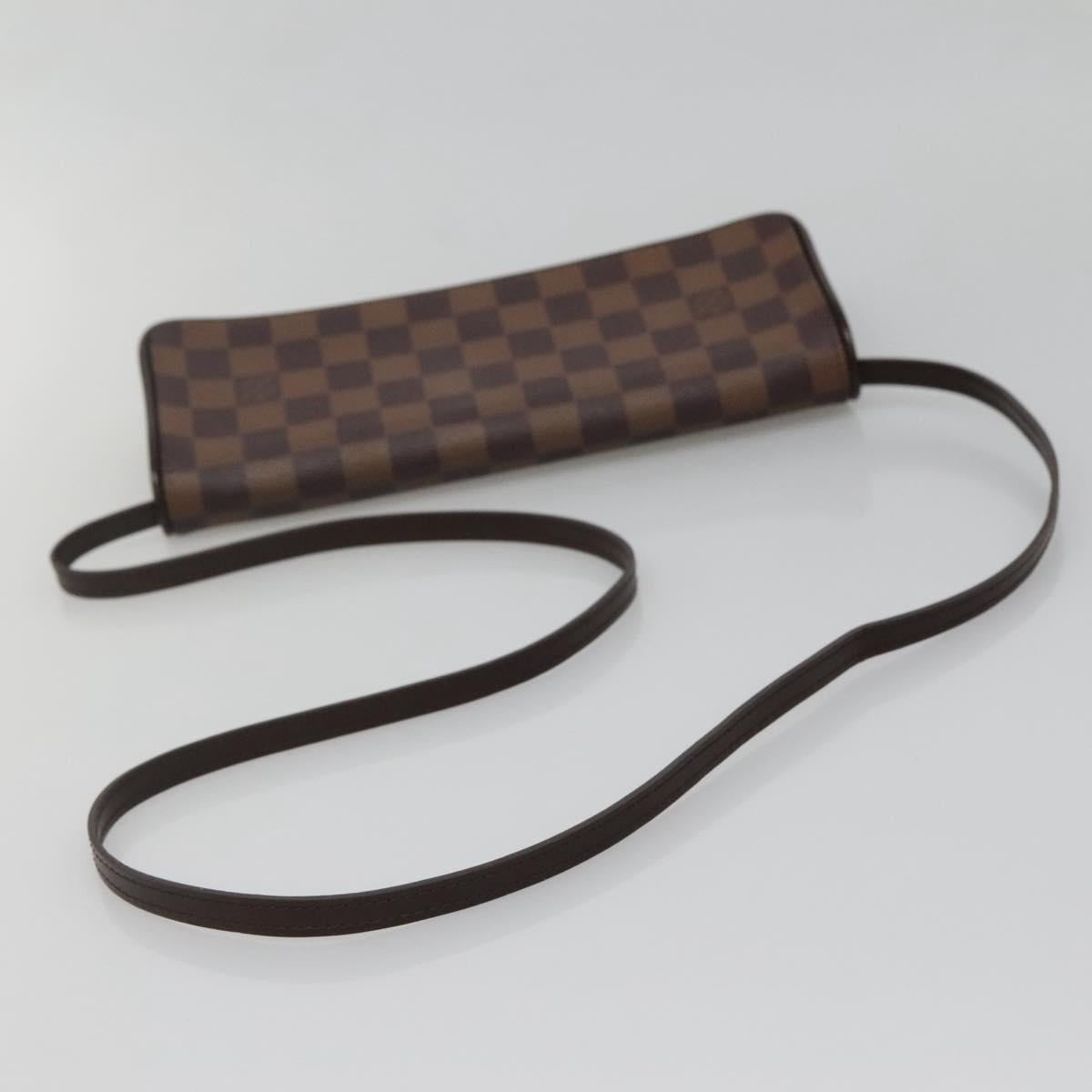 Louis Vuitton Twin, Brown, Canvas, shoulder