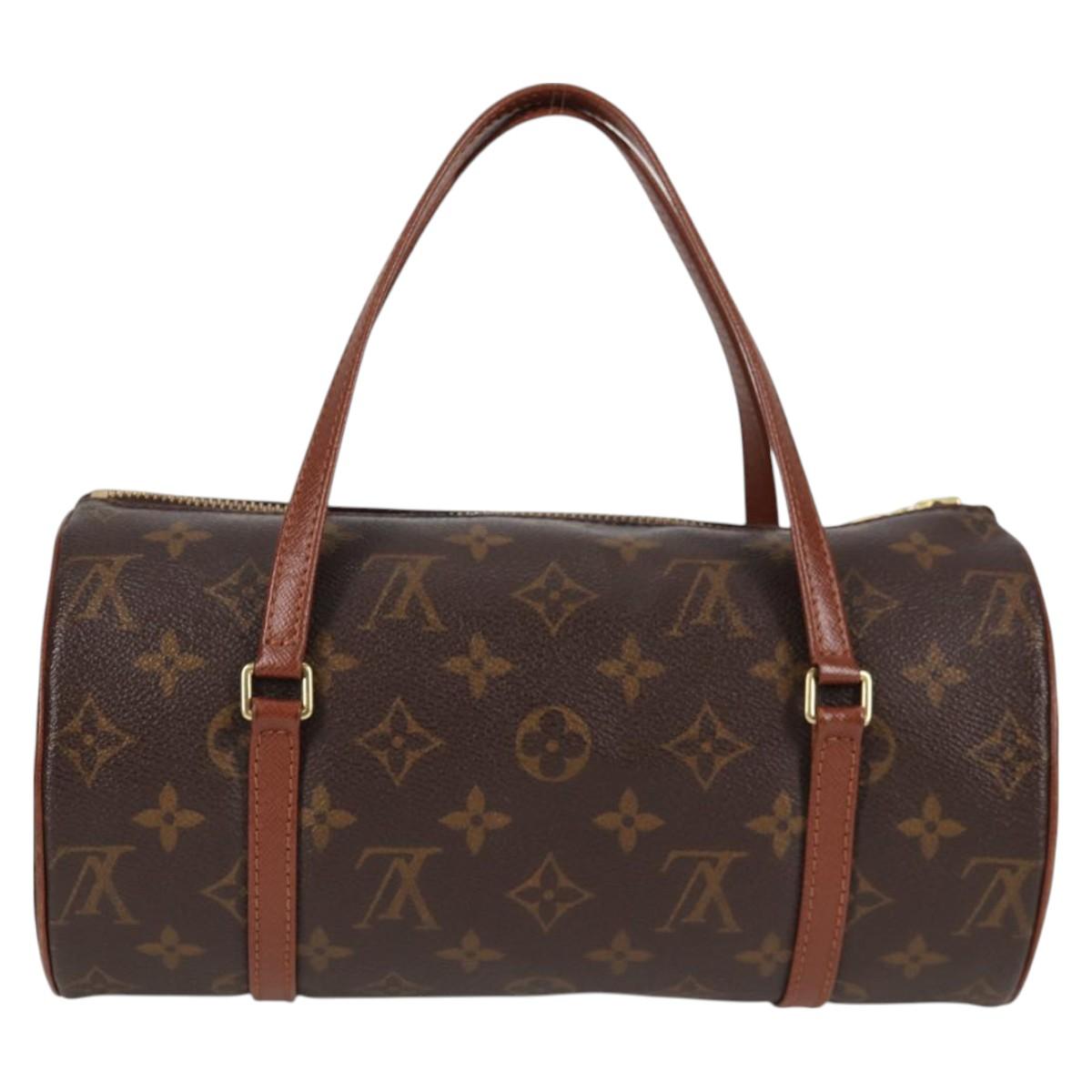 Louis Vuitton Papillon 26, Brown, Canvas, handbag