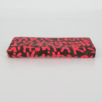 Louis Vuitton Zippy wallet, Pink, Canvas, wallet