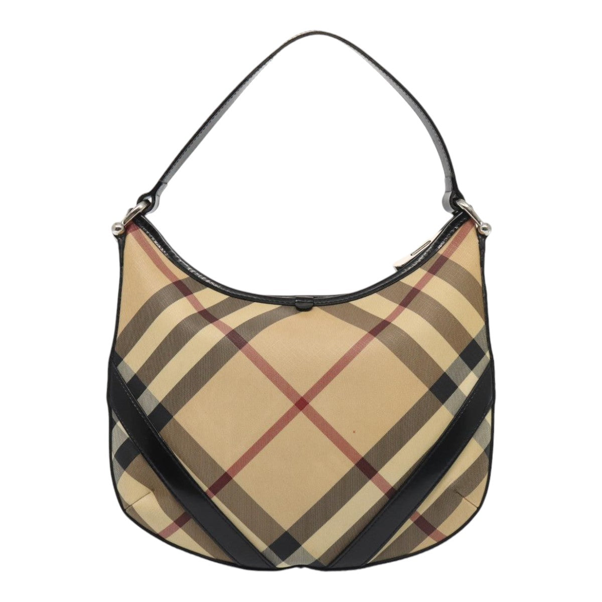 Burberry Nova Check, Beige, Canvas, shoulder