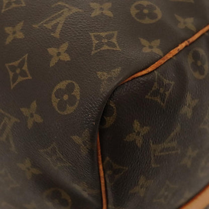 Louis Vuitton Keepall Bandoulière 60, Brown, Canvas, travel