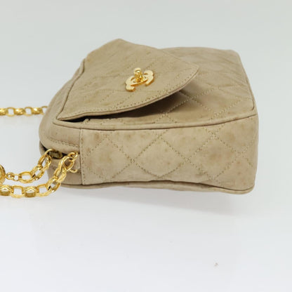 Chanel Camera, Beige, Leather, shoulder