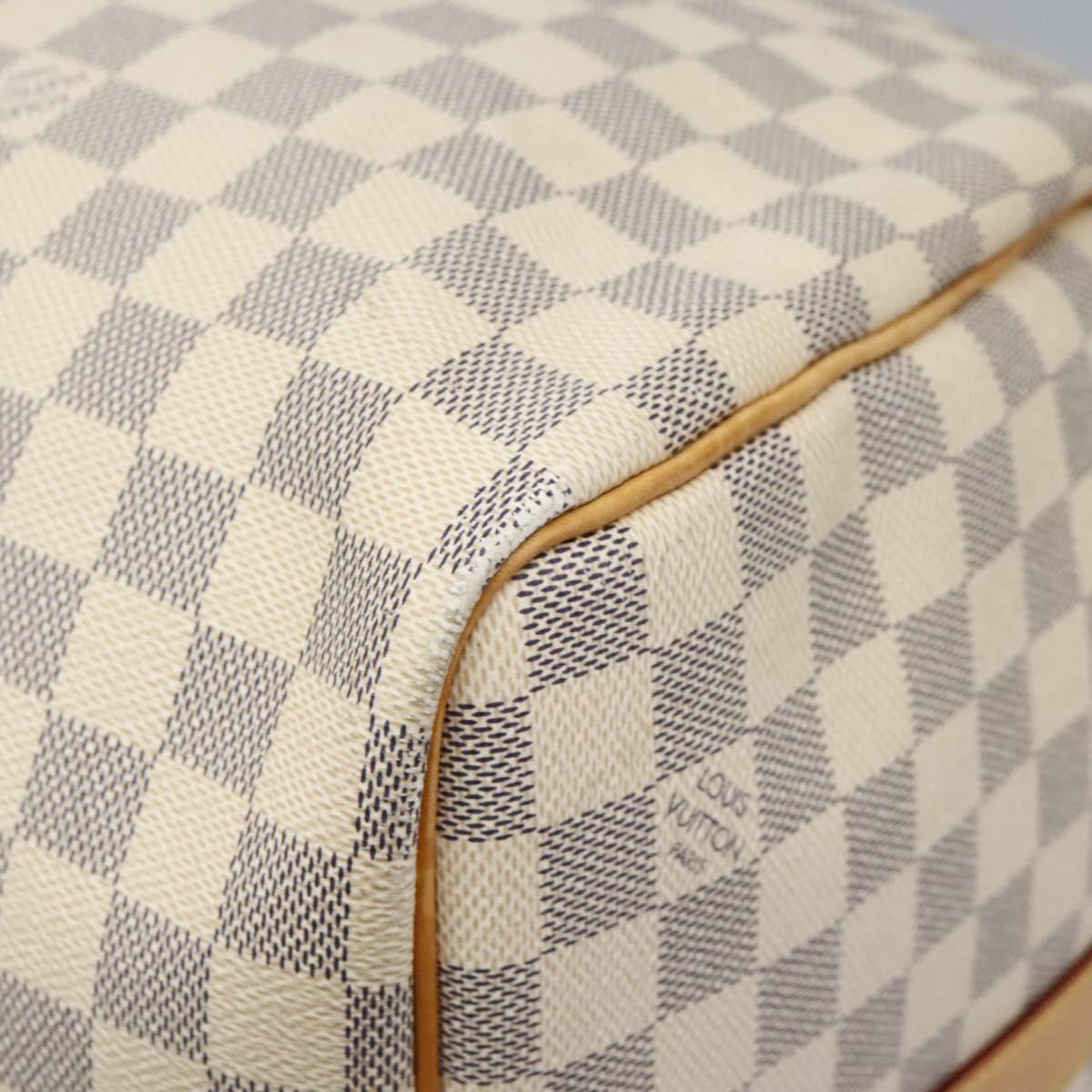 Louis Vuitton Keepall Bandoulière 55, White, Canvas, travel