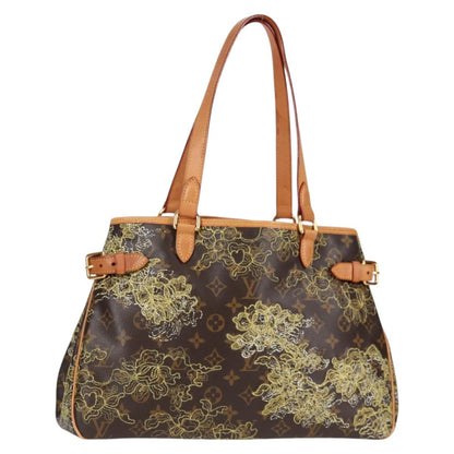 Louis Vuitton Batignolles Horizontal, Brown, Canvas, tote