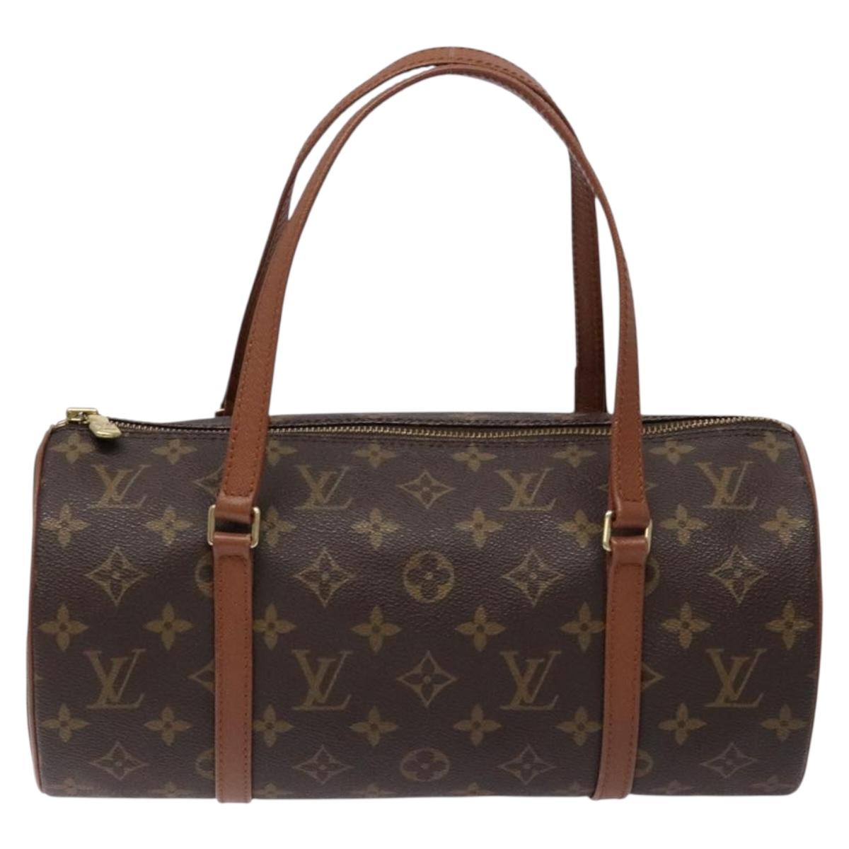 Louis Vuitton Papillon 30, Brown, Canvas, handbag