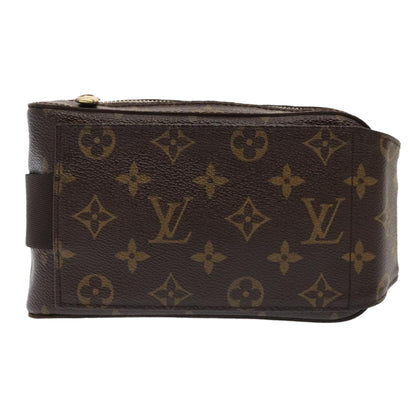 Louis Vuitton Geronimos, Brown, Canvas, clutch