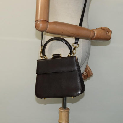 Salvatore Ferragamo, Brown, Leather, handbag